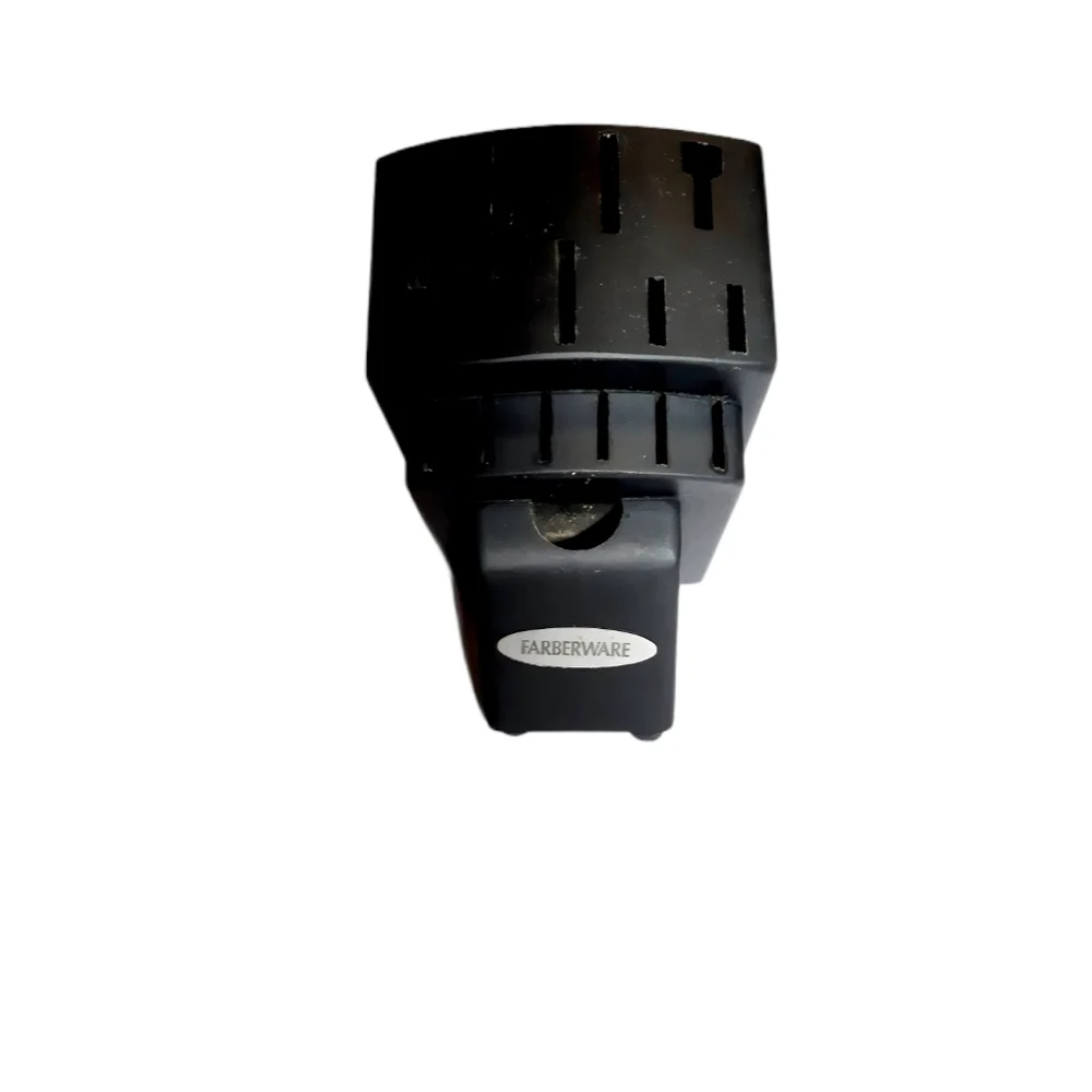 Farberware Wooden 13 Slot Knife Block Black Kitchen